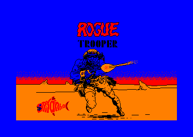 Rogue Trooper for the Amstrad CPC