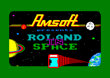 Roland In Space for the Amstrad CPC