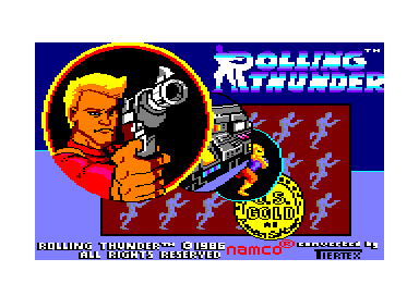 Rolling Thunder for the Amstrad CPC