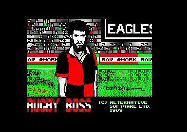 Rugby Boss for the Amstrad CPC