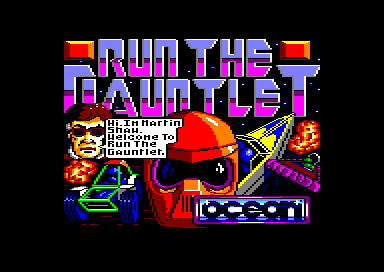 Run The Gauntlet for the Amstrad CPC