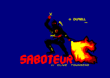 Saboteur for the Amstrad CPC