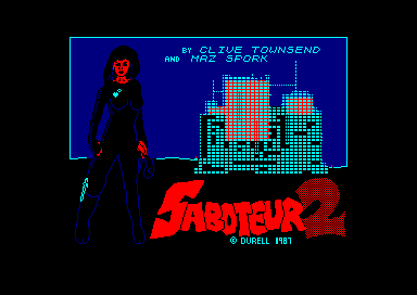 Saboteur 2 for the Amstrad CPC