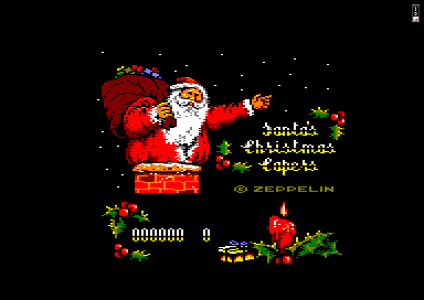 Santas Christmas Capers for the Amstrad CPC