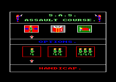 SAS Assault Course for the Amstrad CPC