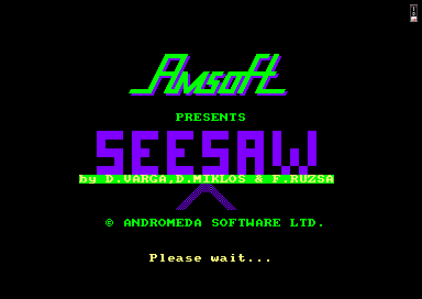 Seesaw for the Amstrad CPC