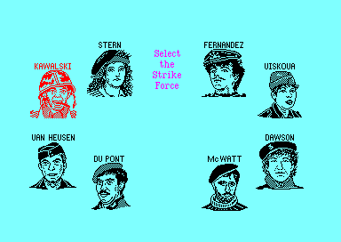Strike Force Cobra for the Amstrad CPC