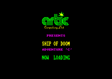 Ship of Doom for the Amstrad CPC