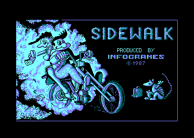Sidewalk for the Amstrad CPC