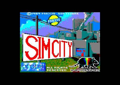 Sim City for the Amstrad CPC