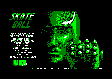 Skateball for the Amstrad CPC
