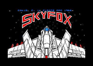Skyfox for the Amstrad CPC