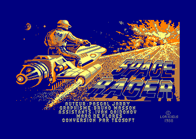 Space Racer for the Amstrad CPC
