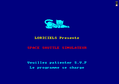 Space Shuttle Simulateur for the Amstrad CPC