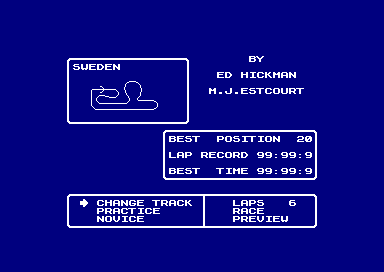 Speed King for the Amstrad CPC
