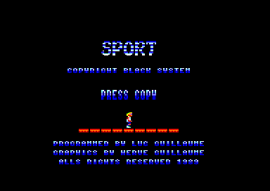 Sport for the Amstrad CPC