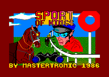 Sport of Kings for the Amstrad CPC