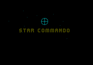 Star Commando for the Amstrad CPC