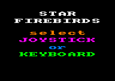 Star Firebirds for the Amstrad CPC