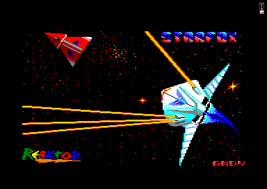 Starfox for the Amstrad CPC