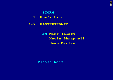 Storm for the Amstrad CPC