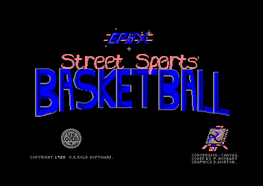 Street Sports Basketball for the Amstrad CPC