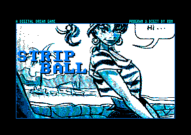 Strip Ball for the Amstrad CPC
