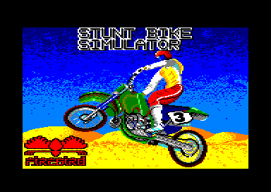 Stunt Bike Simulator for the Amstrad CPC