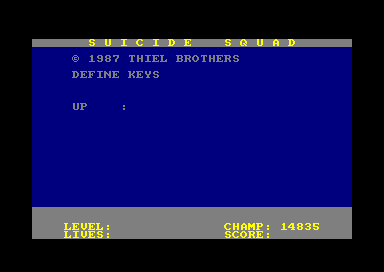 Suicide Squad for the Amstrad CPC