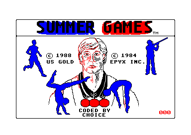 Summer Games for the Amstrad CPC