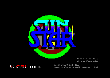 Sun Star for the Amstrad CPC