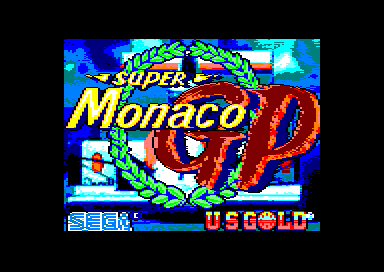 Super Monaco GP for the Amstrad CPC