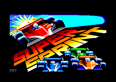 Super Sprint for the Amstrad CPC