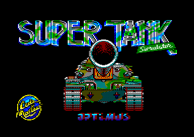 Super Tank Simulator for the Amstrad CPC