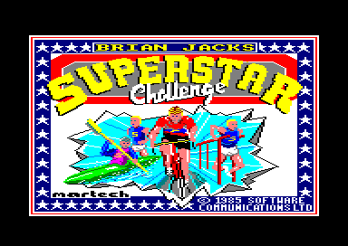 Brian Jacks Superstar Challenge for the Amstrad CPC