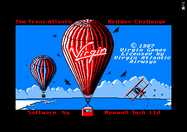 Trans-Atlantic Balloon Challenge for the Amstrad CPC