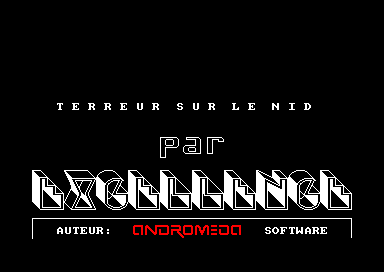 Terreur Sur Le Nid for the Amstrad CPC