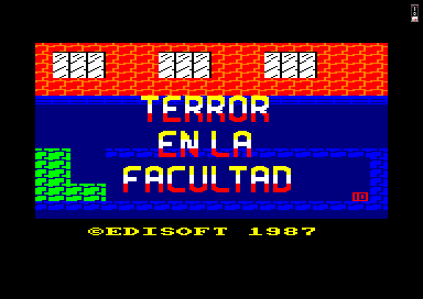Terror en la Facultad for the Amstrad CPC