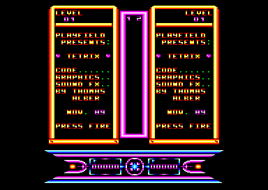 Tetrix for the Amstrad CPC