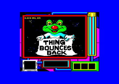 Thing Bounces Back for the Amstrad CPC