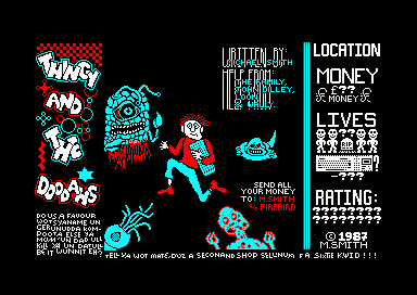 Thingy & The Doodahs for the Amstrad CPC