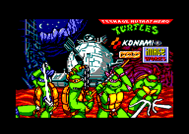 Teenage Mutant Hero Turtles : The Coin-Op for the Amstrad CPC