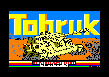 Tobruk 1942 for the Amstrad CPC