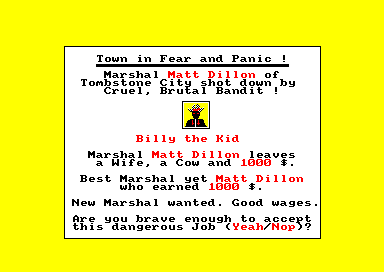 Town in Fear and Panic for the Amstrad CPC