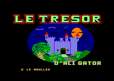 Le Tresor D`ali Gator for the Amstrad CPC