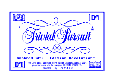 Trivial Pursuit : Edition Revolution for the Amstrad CPC