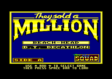 They Sold a Million for the Amstrad CPC