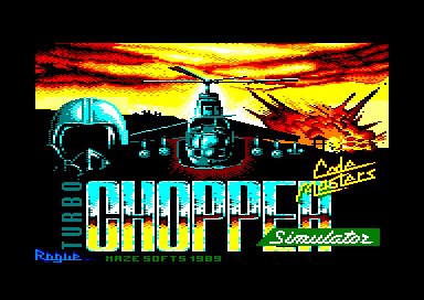 Turbo Chopper Simulator for the Amstrad CPC