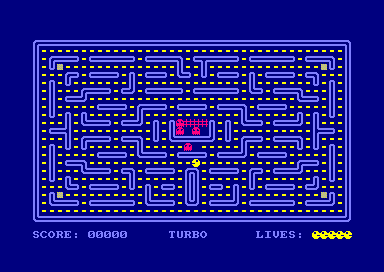 Turbo Pacman for the Amstrad CPC