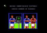 Adidas Championship Football for the Amstrad CPC
